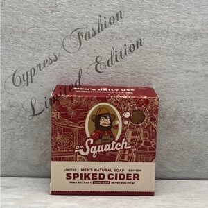 🎊 $7 Dr. Squatch Spiked Cider Natural Soap